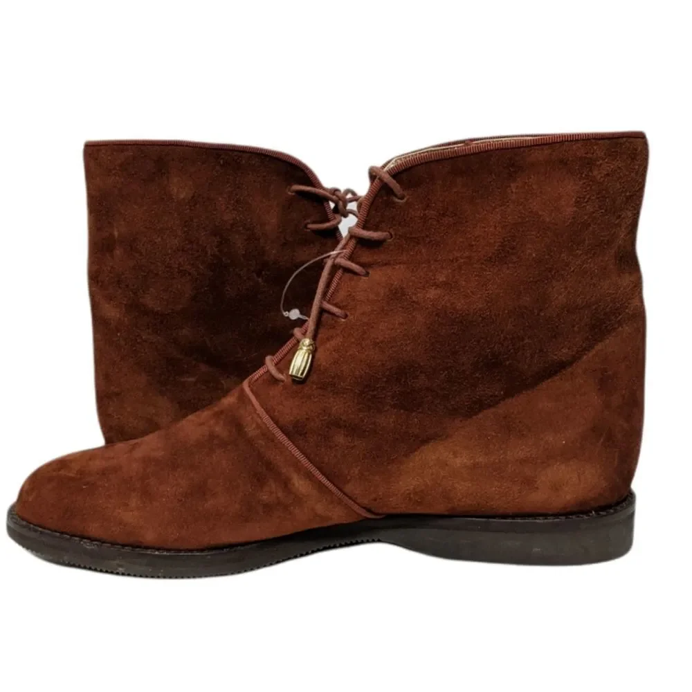 NWOB BOTTEGA VENETA Suede Ankle Booties 39.5